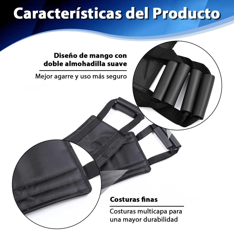 BILIBON 31" Cinturón de Transferencia para Personas Mayores, Correa de