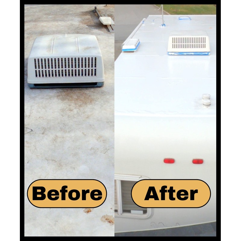 RV Roof Sealant - RV Roof Coating for RV, Campers,