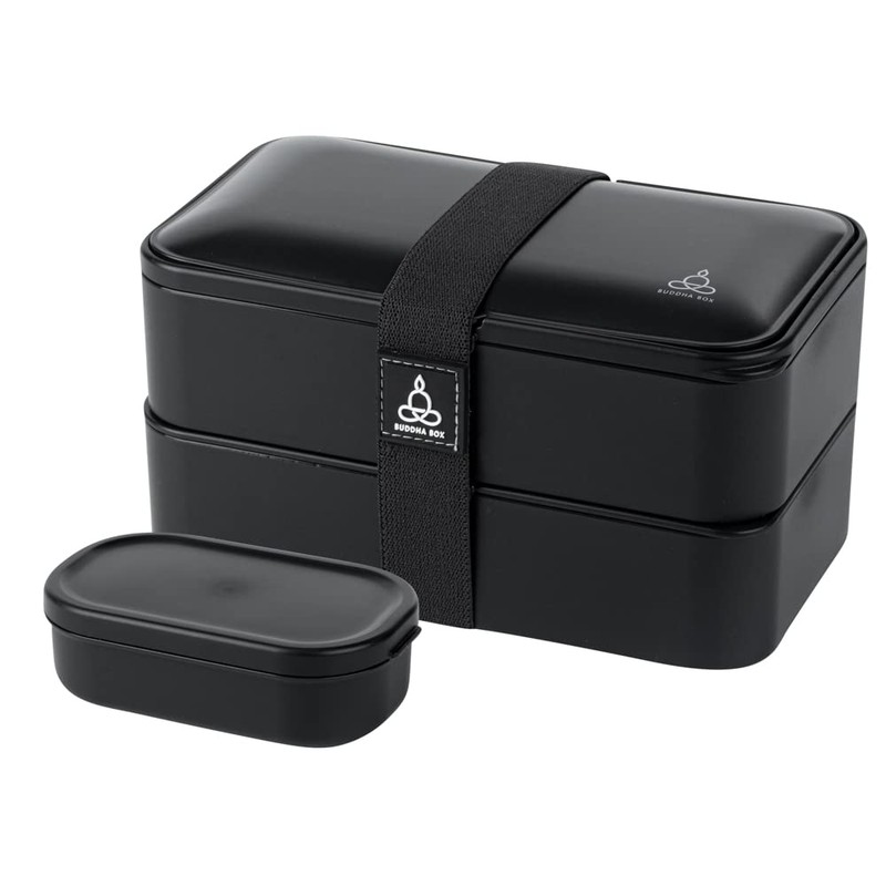 Restaurantware Bento Tek 40.5 Ounces Stackable Lunch Box 1 Reusable