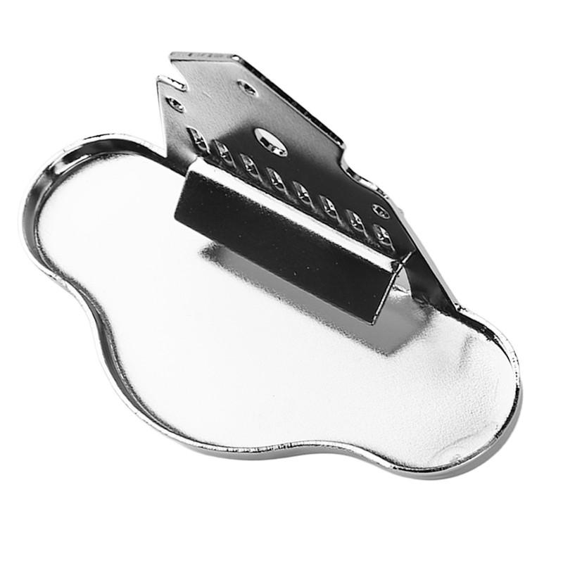 Mandolin Tailpiece Chrome Replacement Zinc Alloy Guitar Parts Instrument Accessories