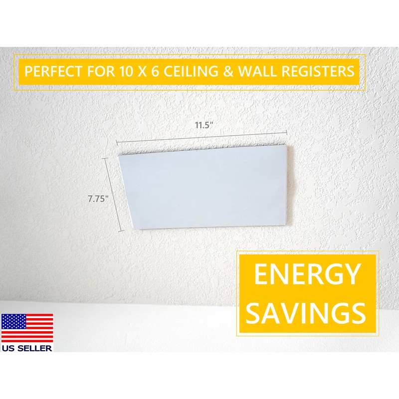 MODERN WAVE - Extra Thick Magnetic Air Vent Covers for