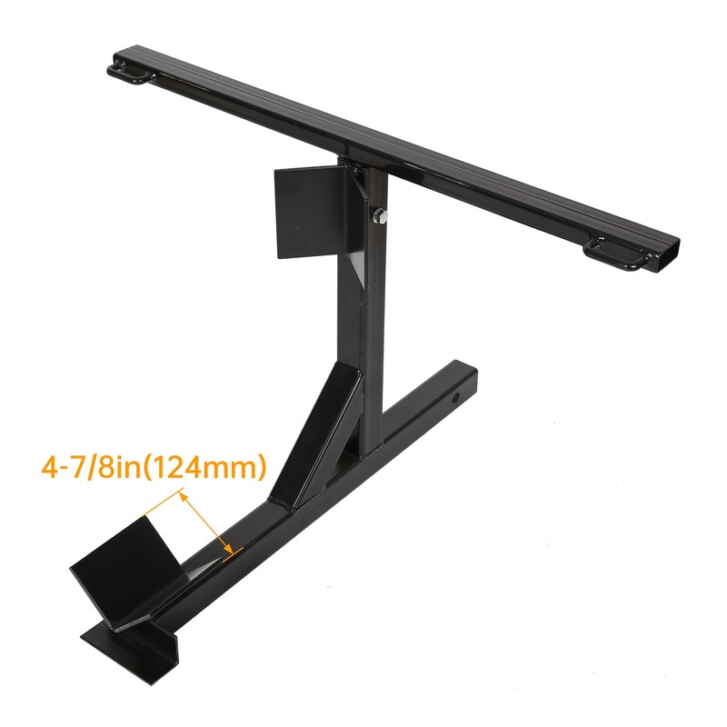ECOTRIC 550LB Capacity Motorcycle Trailer Carrier Tow Hitch Rack Motorcycle