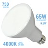 Satco S9622 LED Bulb 9.5W =65W BR30 4000K Cool White