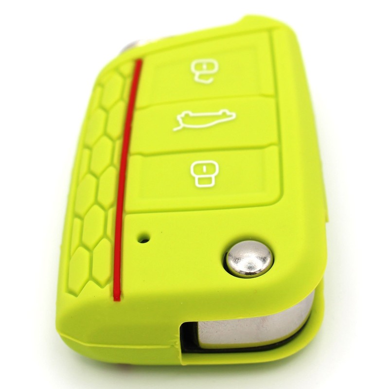VB Key Case for 3-Button Car Key Silicon Cover Key
