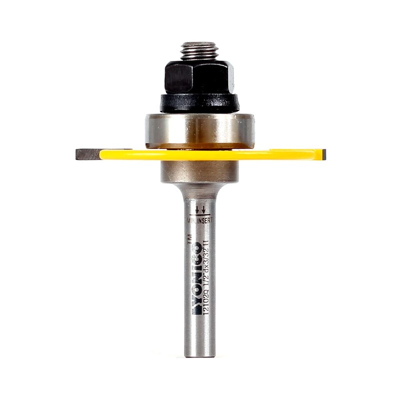 YONICO Slotting Cutter Router Bit 3/32-Inch 1/4-Inch Shank 12102q