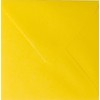 16 x 16 cm envelopes, square, gummed, shrink-wrapped, yellow, pack