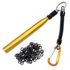 LAIBOREC Wacky Rigging Tool, Fishing Bait Rigs, Crazy Rig Ring