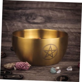 BIUDECO Stainless Steel Shaving Bowl for Men Household Use Elegant Round Shape with Crystal Stone Decoration and Stylish Shave Cup Grooming and Bathroom Accessory