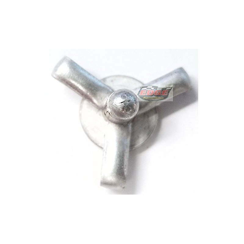 Red Exploding Pop Rivets 3/16" Tri-Fold Small Aluminum Head Steel