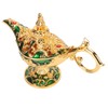 Magic Genie Lamp Exquisite Colorfast Eye Catching Alloy Embossed Pattern