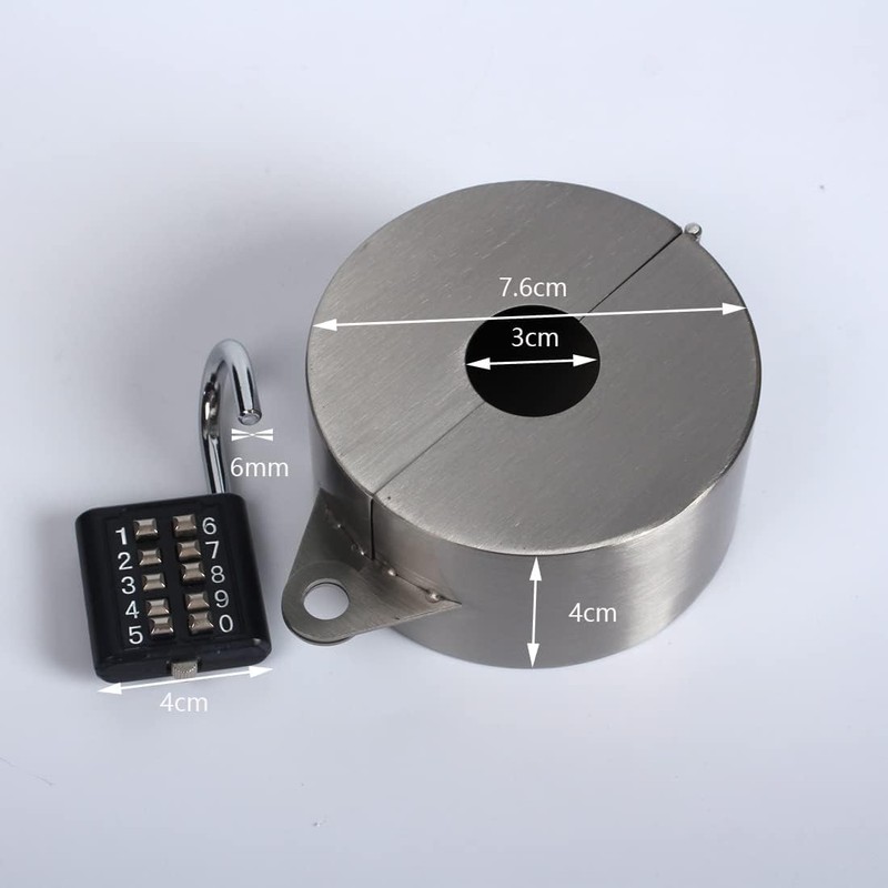 Outdoor Faucet Lock System -Gate Valve LockoutDevice -Prevent Water Theft