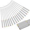 Cptoion 18 Pack Stainless Steel Fondue Forks, 9.3 In, 6