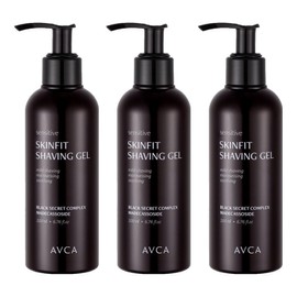 Abka Sensitive Skin Fit Shaving Gel, 3, 200ml / 아브카 센서티브 스킨핏 쉐이빙 젤, 3개, 200ml