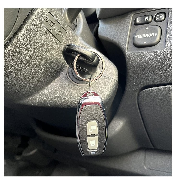 Officek 12V Keyless Entry System Kit with Dummy Security LED