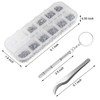 Eyeglass Repairing Tool Kit - 1100PCS Includes Micro Screws, 5