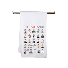 MNIGIU Tv Show Kitchen Towels Kitchen Decor Tv Show Merchandise for Fans(ABC Towel)