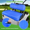 10L0L Golf Cart Leather Front Seat Cover for EZGO TXT