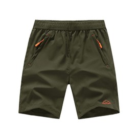 TBMPOY - Pantalones cortos para hombre de 7 pulgadas / 9 pulgadas, para correr, senderismo, secado rápido, atlético, gimnasio, deportes al aire última intervensión, 3 bolsillos con cierre,