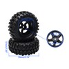 RC 1:10 Buggy Rubber Tires 5 Spoke Wheel Rim for