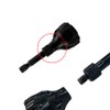 GUDINGHENG Deburring Drill Bit Tool, Threaded Round-Corner Deburring and Chamfering