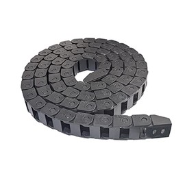 RANIT R18 Internal Size 10X15mm 4.9 Feet Length Black Plastic Drag Chain Cable Wire Carrier for 3D Printer CNC Machines