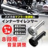 FUKUMIDO Inner Silencer for Motorcycles Baffle Motorcycle Muffler Parts Volume