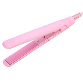 Hair Straightener, Flat Iron Hair Straightener, 2 in 1 Tourmaline Ceramic Smart Constant Temperature Mini Hair Straightener Flat Iron Hairstyling Iron Heating Curler for Home or Salon