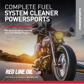 Red Line 60102 Complete Powersports Fuel System Cleaner - 4 Ounces (12 Pack)