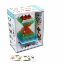 POPULAR PLAYTHINGS Sakkaro Geometry Toy, Multicolor, Standard 5.5 H x 7.5 L x 5.5 W