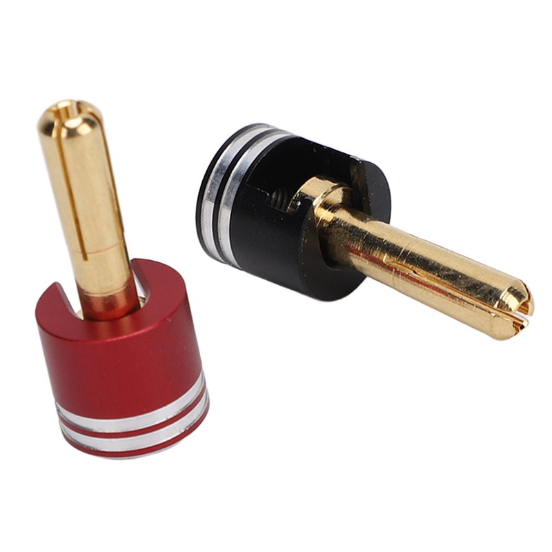 Heatsink Bullet Plug Grip Aluminium Alloy and Copper Banana Plug