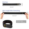 Trilancer Elastic Cinch Straps with Anti-Slip Strips, 2" x 18"(8