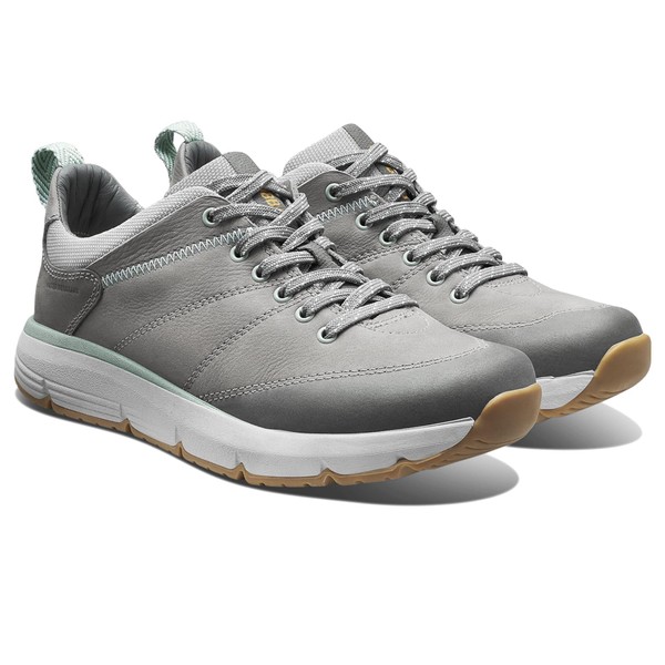 Samuel Hubbard Women's Camino Walker Hiking Shoe, Gray Nubuck, 8.5