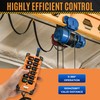 12V Crane Remote Control, Heavy Duty IP65 Hoist Controller, Industrial