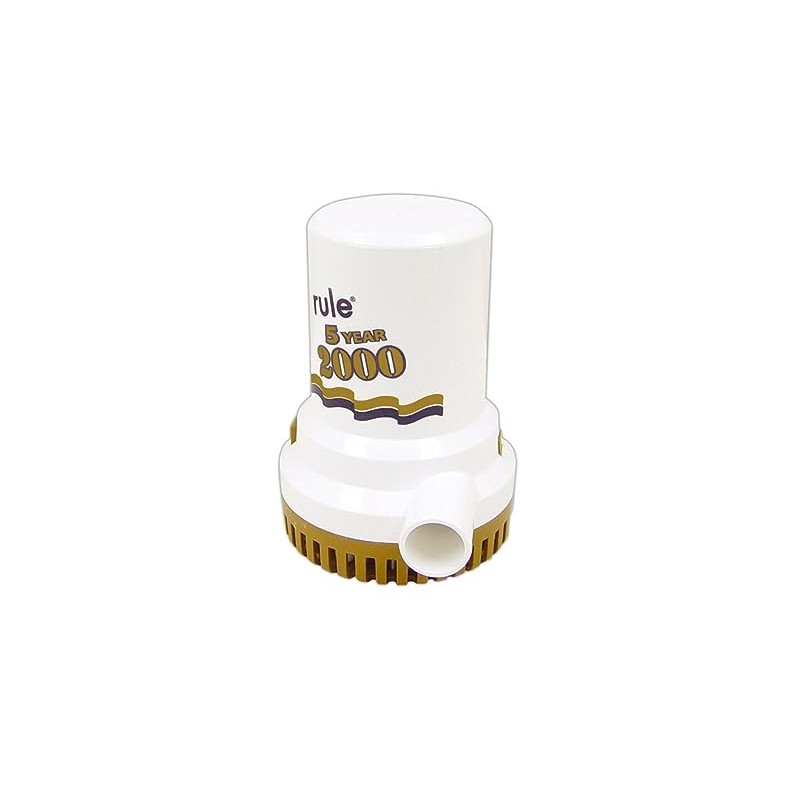 Rule 2000 G.P.H. "Gold Series" Bilge Pump