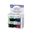 Wilton Candy Colors .25oz 4/PkgPink, Green, Violet & Black
