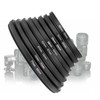 8 PCS Metal Step Up Rings Universal Lens Filter Adapter