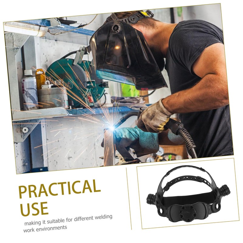 ULTECHNOVO Adjustable Welding Headgear Kit Comfortable Welding Helmet Headgear Assembly