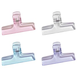 Eyeball Clip, Set of 4, Bookclip, Stylish, Fixing Clip, Plastic, Food Storage, Student Supplies, Office Supplies, Stationery, School, Stylish, Decorative, Convenient