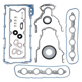 PHILTOP BTR73450 Head Gasket Set, Compatible with 2002-2006 Silverado 1500 4.8L 5.3L, 2007 Express 3500 4.8L 6.0L, 2001 Sierra 1500 4.8L, 2003 Suburban 2500, Cylinder Head Gasket Kits with Bolts