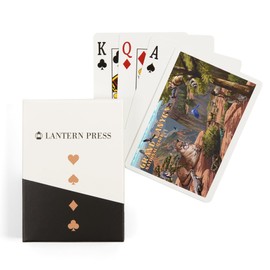 Lantern Press Grand Canyon National Park, Arizona, Wildlife Utopia (52 Playing Cards, Poker Size Card Deck with Jokers)