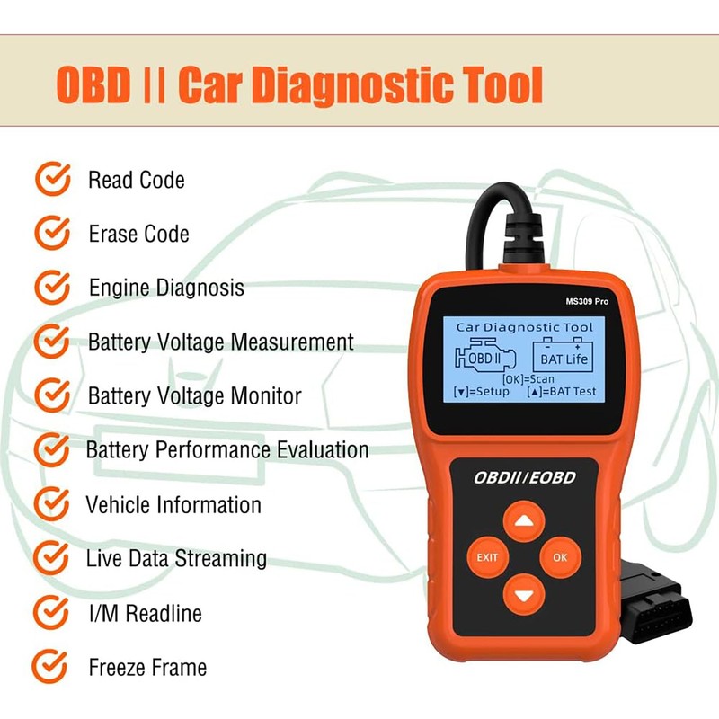 OBD-II Auto Motorrad Diagnose Reset Scanner OBD2 Scanner Car Scan
