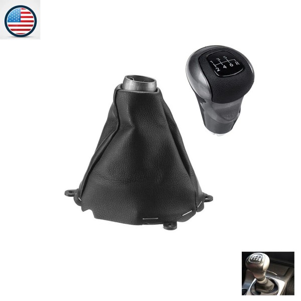 Unbranded 1x Vehicle Car 6 Speed Gear Shift Knob With