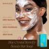 Makari Ultimate Intense Blue Crystal Revivify Beauty Bar Soap 7