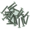 D3.5 (3.5mm x 16mm) Pozi Pan Screws for Plastic (Flanged