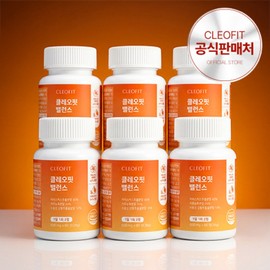 Cleofit Balance Triple Care, 6 pcs, 60 tablets / 클레오핏 밸런스 3중케어, 6개, 60정