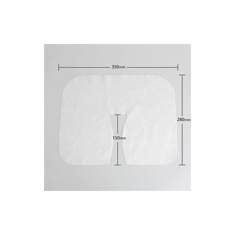 U-shaped Pillow Sheets, Pack of 100 [Face Paper, Face Sheet,