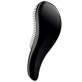 Hair Brush Tangle-Free Comb Magic Moist Hair Brush Comb Big Size Black