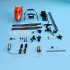 KingVal Replacement Canopy Cover/Propeller/Tail Boom/Motor/Swashplate/Landing Gear RC Parts Set Combo