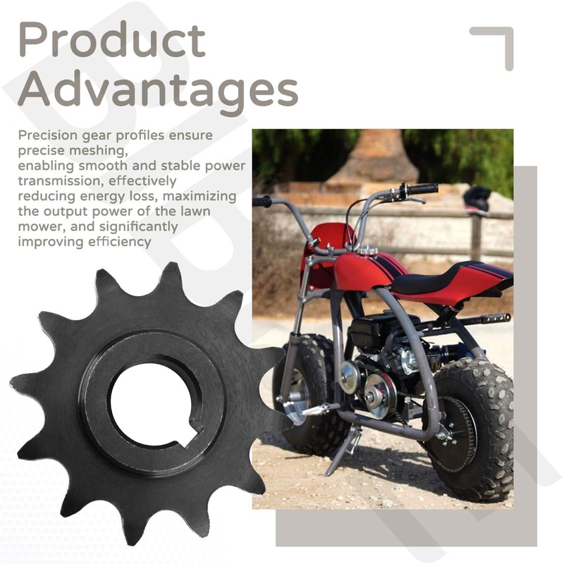 12 Tooth 5/8 Bore C Type Jackshaft Sprocket for 40