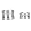 2PCS Bone Meal Cup Stainless Steel Mixing Bowl High Temperature